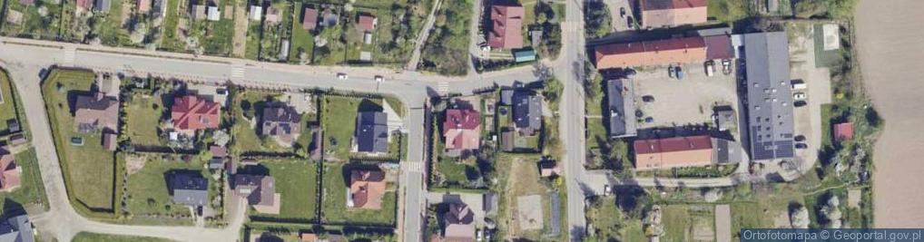 Zdjęcie satelitarne Piękna ul.