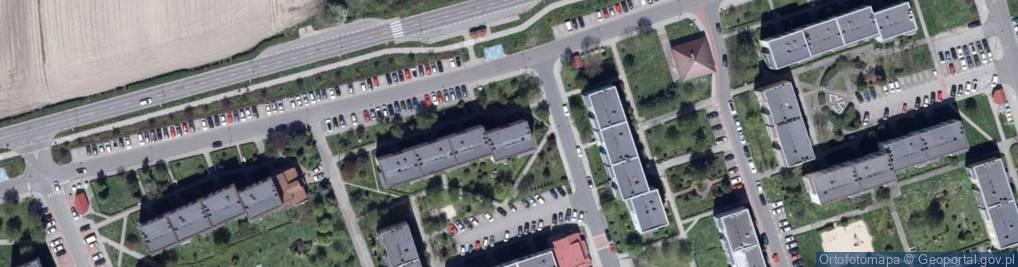 Zdjęcie satelitarne Piłsudczyków ul.