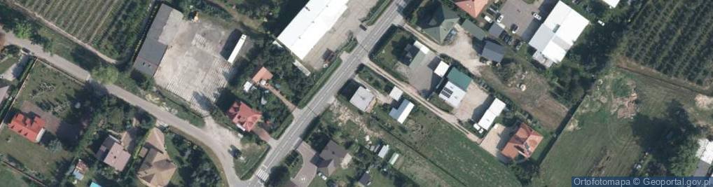 Zdjęcie satelitarne Piaseczyńska ul.