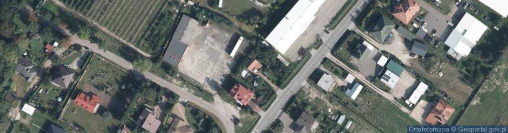 Zdjęcie satelitarne Piaseczyńska ul.