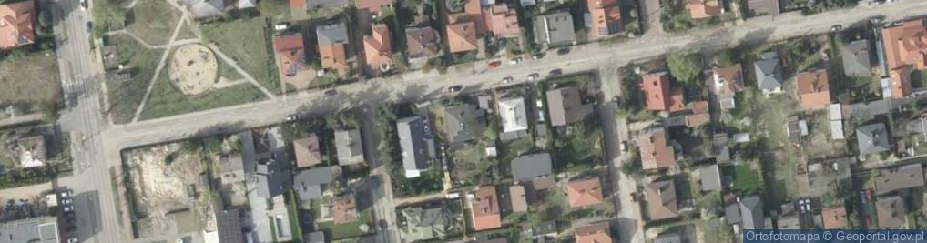 Zdjęcie satelitarne Piaskowa ul.