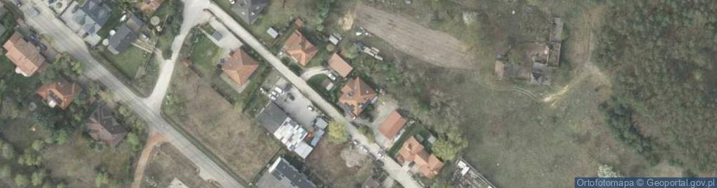 Zdjęcie satelitarne Piastowska ul.