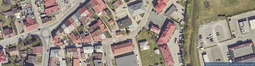 Zdjęcie satelitarne Piekarska ul.