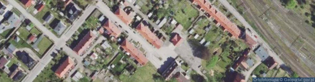 Zdjęcie satelitarne Piastowska ul.