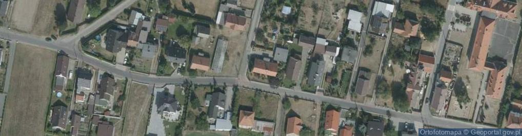 Zdjęcie satelitarne Piaskowa ul.