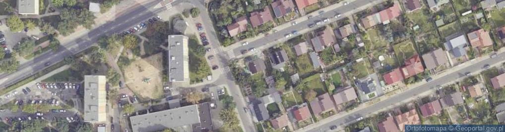 Zdjęcie satelitarne Pionierów ul.