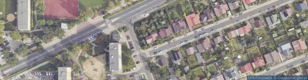 Zdjęcie satelitarne Pionierów ul.