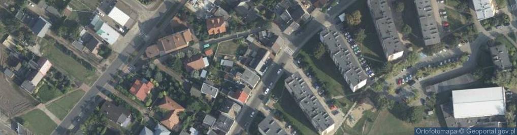 Zdjęcie satelitarne Piaskowa ul.