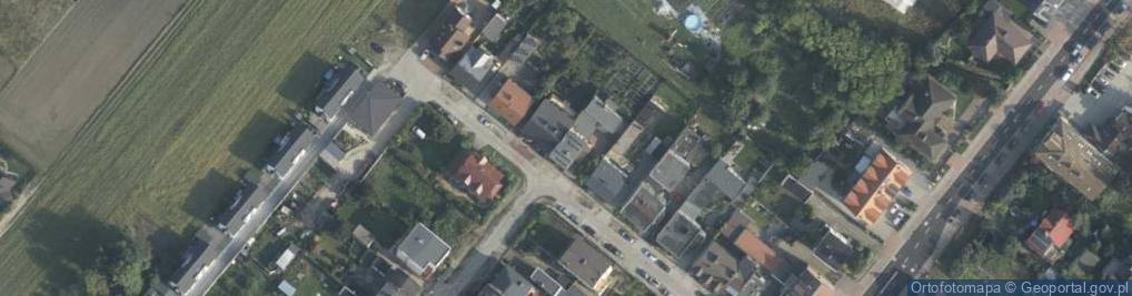 Zdjęcie satelitarne Piastowska ul.