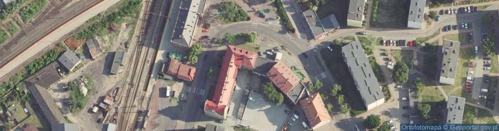 Zdjęcie satelitarne Piastowska ul.