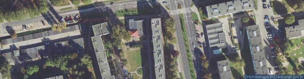 Zdjęcie satelitarne Pionierów ul.