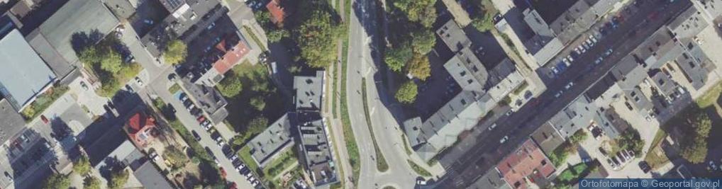 Zdjęcie satelitarne Pileckiego Witolda, rtm. ul.