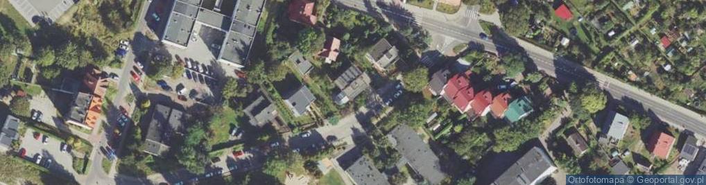 Zdjęcie satelitarne Piaskowa ul.