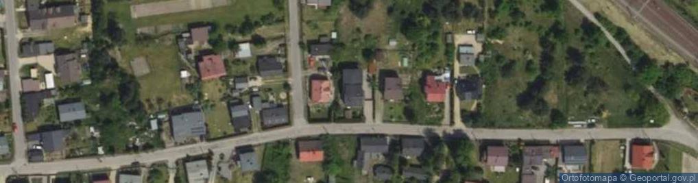 Zdjęcie satelitarne Piaskowa ul.