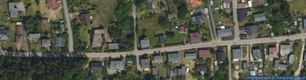 Zdjęcie satelitarne Piaskowa ul.