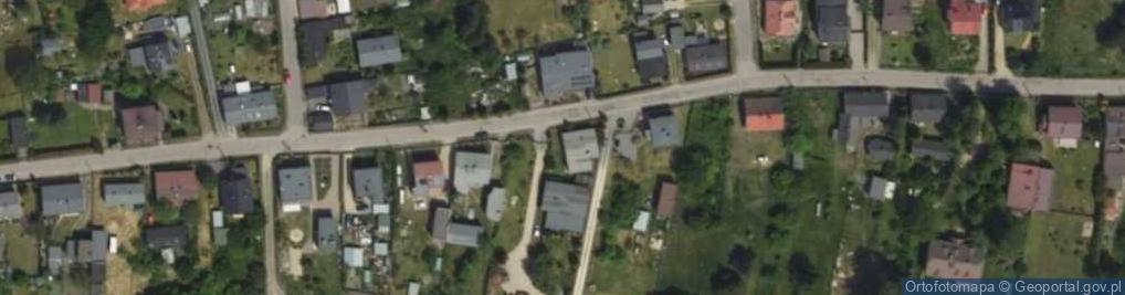 Zdjęcie satelitarne Piaskowa ul.