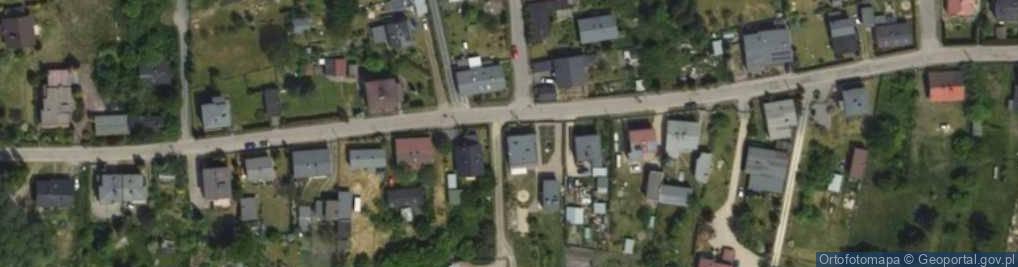 Zdjęcie satelitarne Piaskowa ul.