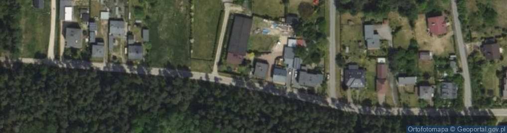 Zdjęcie satelitarne Piaskowa ul.