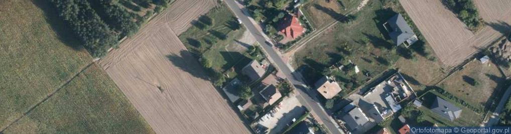 Zdjęcie satelitarne Piękna ul.