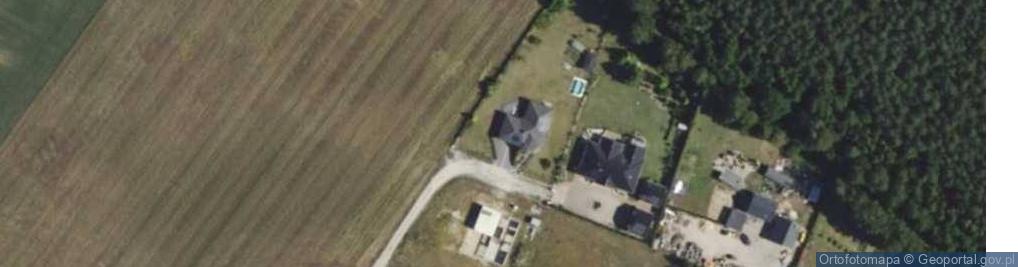 Zdjęcie satelitarne Piękna ul.