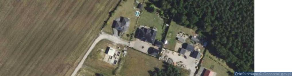 Zdjęcie satelitarne Piękna ul.