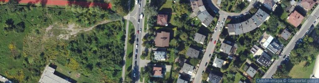 Zdjęcie satelitarne Piastowska ul.