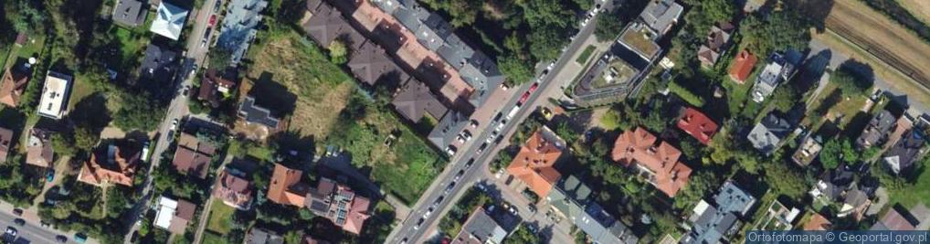 Zdjęcie satelitarne Piastowska ul.