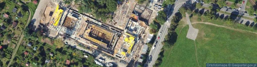 Zdjęcie satelitarne Piastowska ul.
