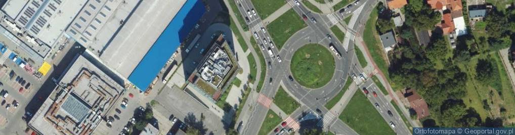 Zdjęcie satelitarne Pilotów ul.