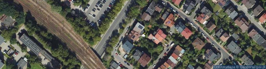 Zdjęcie satelitarne Pilotów ul.