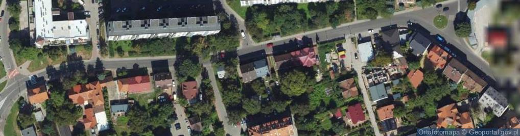 Zdjęcie satelitarne Pilotów ul.