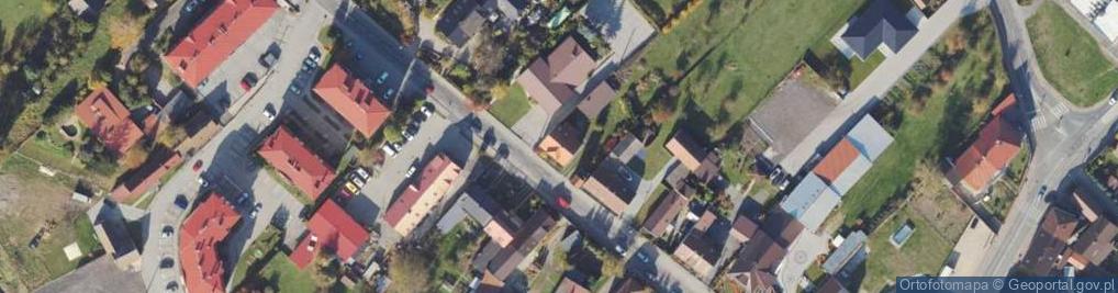 Zdjęcie satelitarne Piastowska ul.