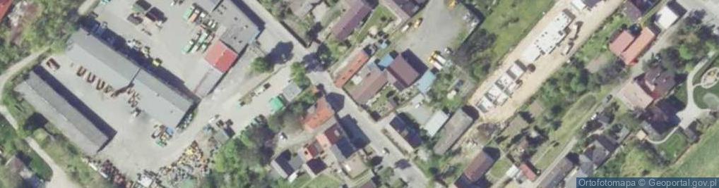 Zdjęcie satelitarne Piastowska ul.