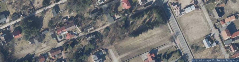 Zdjęcie satelitarne Piastowska ul.