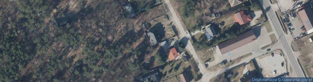 Zdjęcie satelitarne Piastowska ul.