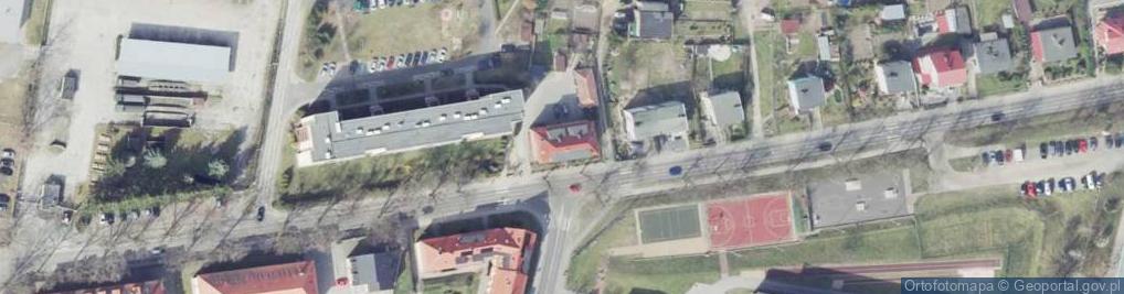 Zdjęcie satelitarne Piastów ul.
