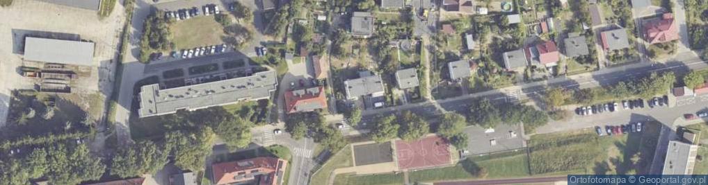 Zdjęcie satelitarne Piastów ul.