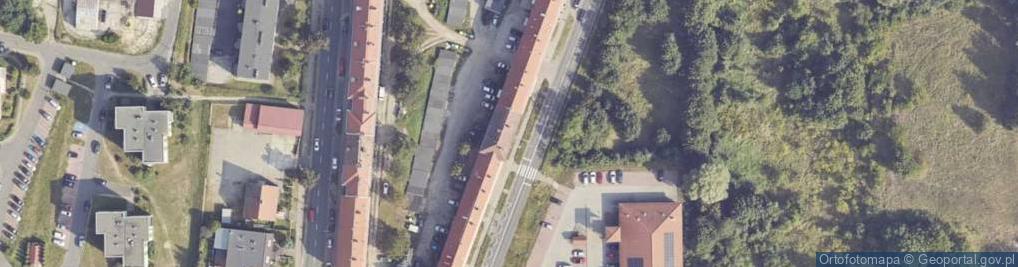 Zdjęcie satelitarne Pionierów ul.