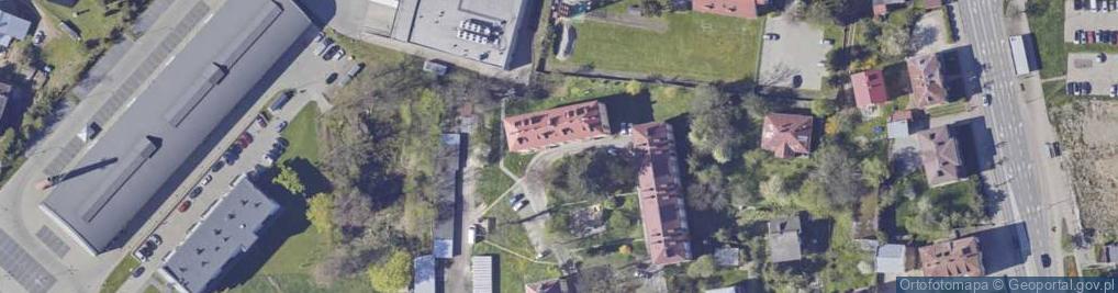 Zdjęcie satelitarne Piastowska ul.