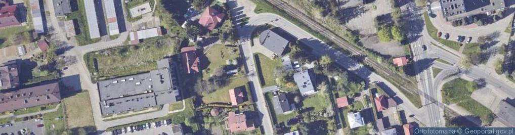 Zdjęcie satelitarne Piastowska ul.