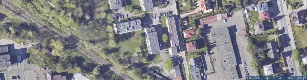 Zdjęcie satelitarne Piastowska ul.