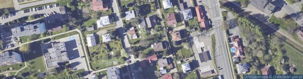 Zdjęcie satelitarne Piastowska ul.