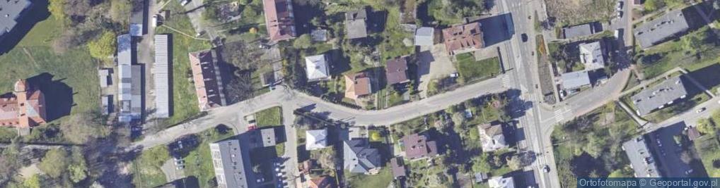 Zdjęcie satelitarne Piastowska ul.