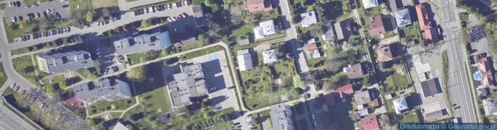 Zdjęcie satelitarne Piastowska ul.