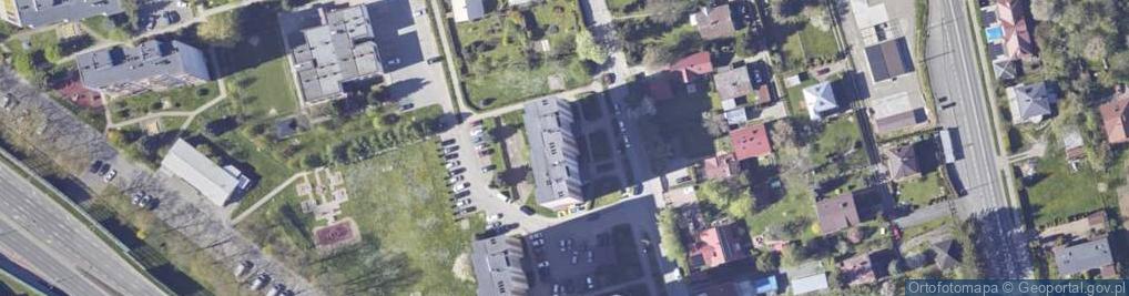 Zdjęcie satelitarne Piastowska ul.