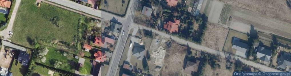 Zdjęcie satelitarne Piękna ul.