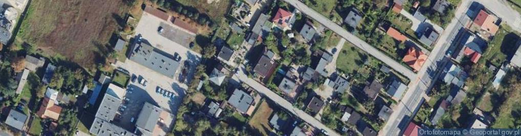Zdjęcie satelitarne Piastów ul.