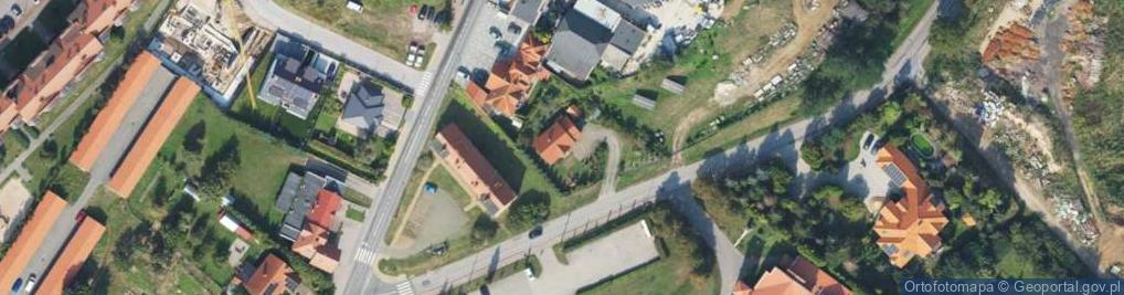 Zdjęcie satelitarne Piastowska ul.