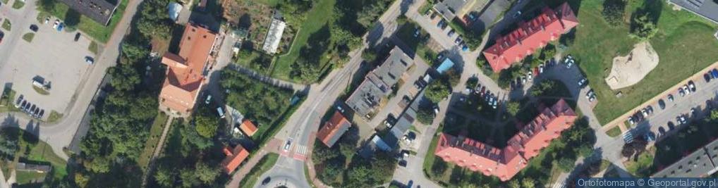 Zdjęcie satelitarne Piastowska ul.