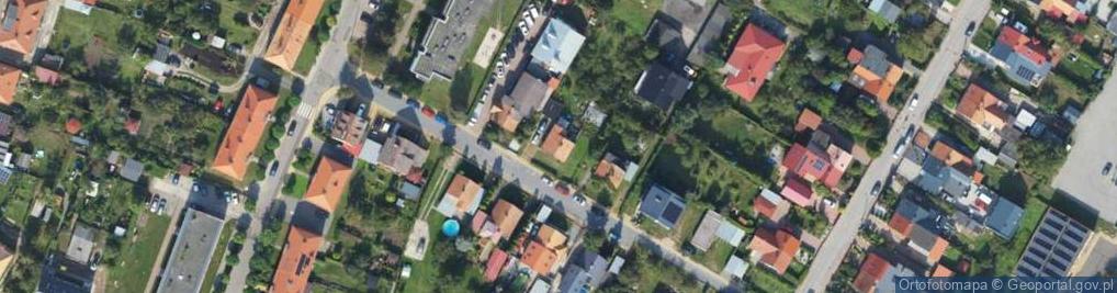 Zdjęcie satelitarne Piękna ul.